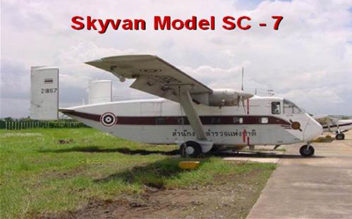 Skyvan Model SC - 7 